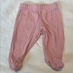 “Bundle 10/$13” Carter's newborn girl Soft Pink Baby Pants footed leggings